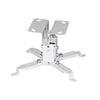 Braccio di supporto universale da soffitto - in acciaio - si adatta alla maggior parte dei proiettori - Max 15 Kg
