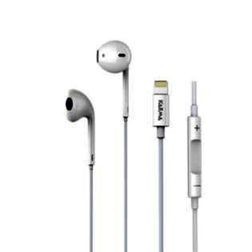 Cuffie Auricolari Stereo Lightininh Bluetooth - collega tramite connettore Apple ma sfrutta la trasmissione bluetooth - Colore Bianco