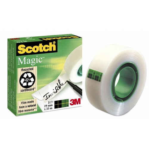 Nastro adesivo permanente di eccellente qualità e performance invisibile - 19mm x 33m