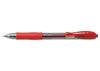 Penna Roller gel scatto Pilot G-2 - Punta 0,7mm - Colore ROSSO - Confezione 12 pezzi