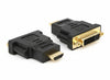 ADATTATORE SPINA HDMI (19PIN) A PRESA DVI-D DUAL LINK (24+5) DORATO