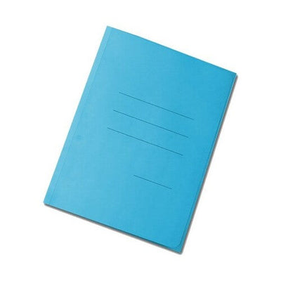 Cartelle a 3 lembi - 150 Gr. - Conf. 50 Pezzi - Colore Azzurro