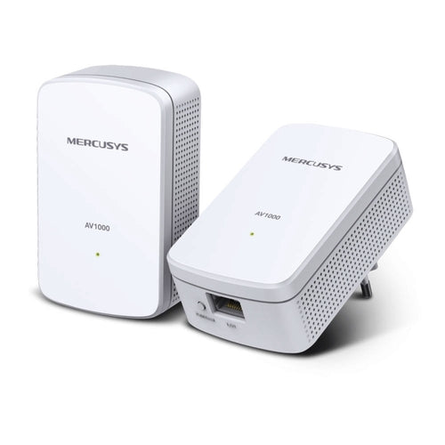 Starter Kit Powerline Mercusys MP500Kit AV2 - Powerline adattatore di linea elettrica Homeplug fino a 1000Mbps