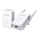 Starter Kit Powerline Mercusys MP510Kit AC Wi-Fi - Powerline adattatore di linea elettrica Homeplug fino a 1000Mbps + estensore di linea elettrica WIfi da 300 Mbps
