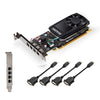 Scheda video Pny NVIDIA Quadro P1000 DVI - 128bit - 4GB GDDR5 - 4x DisplayPort 1.4 - Pci-express
