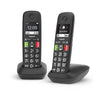 TELEFONO CORDLESS GIGASET LINEA SENIOR E290 DUO NERO (L36852-H2901-K1)