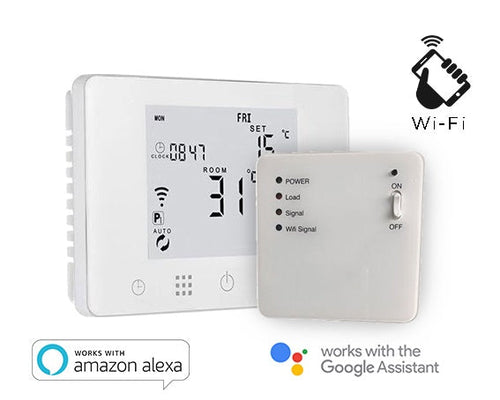 CRONOTERMOSTATO DIGITALE XH-CTB WI-FI CON RICEVITORE RF