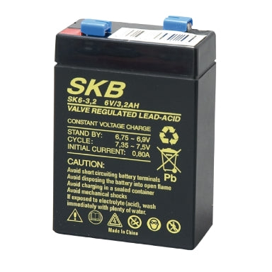 BATTERIA AL PIOMBO 6V 3.2AH (SK6-3.2)