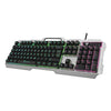 Tastiera Gaming Usb Metal Gaming - Metallica con led RGB - Colore Nero