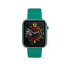 Orologio Smartwatch con Frame in Alluminio - Display 1.69 colori - Test cardio (frequenza cardiaca, saturazione e pressione) - Verde