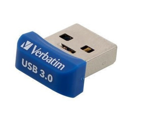 Memoria Pen Drive Verbatim Store 'n' Stay NANO - USB TYPE-A 64 GB 3.2 Gen 1 / Usb 3.0 - Blu