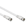 Cavo antenna TV IEC 1.5M SP F -SP F - Bianco