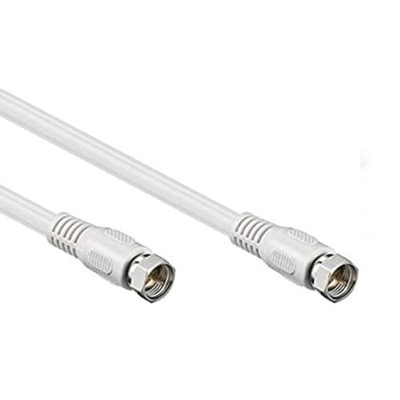 Cavo antenna TV IEC 1.5M SP F -SP F - Bianco