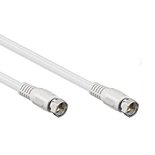 Cavo antenna TV IEC 1.5M SP F -SP F - Bianco