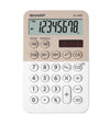 CALCOLATRICE SH-EL760RBLA BEIGE/BIANCO