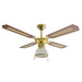 VENTILATORE DA SOFFITTO AR5A107D CLOUD 107D AGITATORE DEKOR CON LUCE