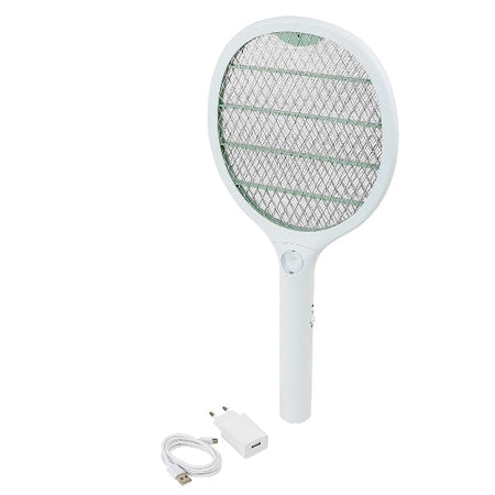 DISPOSITIVO RACCHETTA ANTI ZANZARA + ALIMENTATORE ZACKET (ARZANSC02)