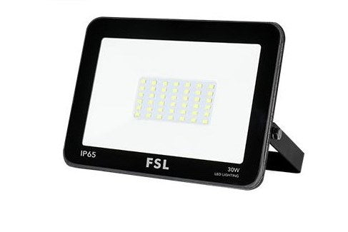 PROIETTORE PER ESTERNI NERO 30W - IP65 120_ 4000K (FLFE30W4K)