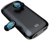 Auricolari Q66 TWS Bluetooth V5.0 con Powerbank - Stereo Stile Sportivo - Auricolari Impermeabili con Doppio Microfono e 6000mAh - Scatola di Carica Batteria