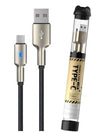 Cavo Dati e Ricarica Usb A - Tipo-C in lega di zinco ricambio per espositore - NON COMPATIBILE CON IPHONE 15