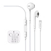 AURICOLARI DEELAP864W PER IPHONE LIGHTNING BIANCO
