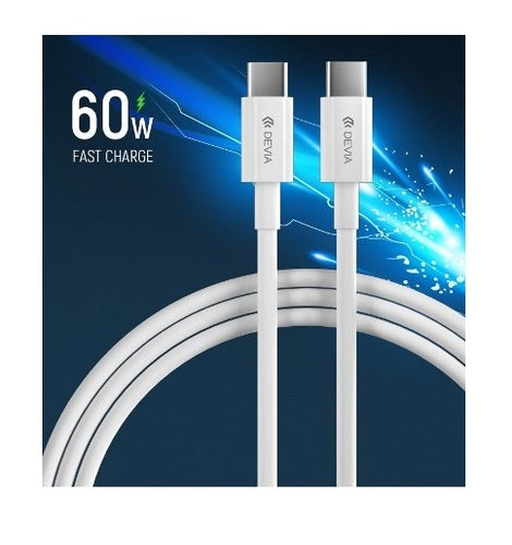 Cavo in Nylon Carica rapida PD Tipo-C - Tipo-C 3A - 2mt 60W