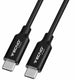 CAVO DATI E RICARICA TC-171 TYPE-C TO TYPE-C 3A NERO