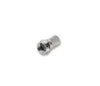 Confezione 2 spinotti coax F per antenne e ricevitori satellite,  max cavo 6,4 mm.