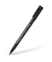 MARCATORE A PUNTA SINTETICA LUMOCOLOR PERMANENT 313 0.4MM NERO (10 PZ)
