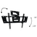 STAFFA SUPPORTO A PARETE DA 32 A 70 (CP501)