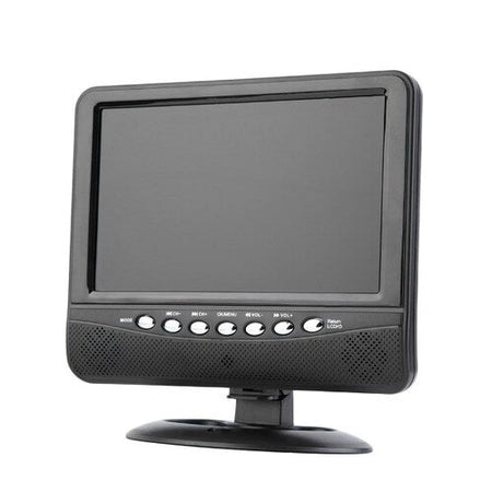 Monitor Lcd 9.5 Pollici HD TFT - A colori 2 ingressi video rca per telecamera sorveglianza o Auto - Supporto SD/MMC, Usb, FM Radio