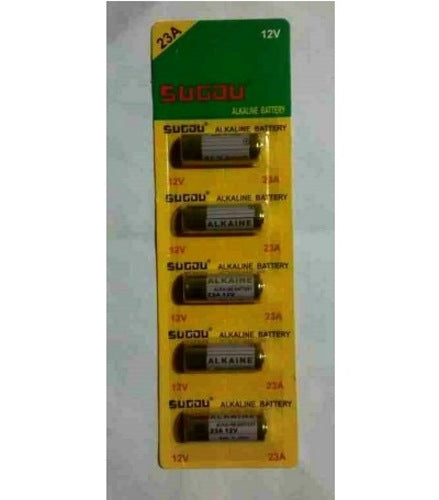 Batteria Pila alcaline Sugou 23A - 12V - 5 Pezzi