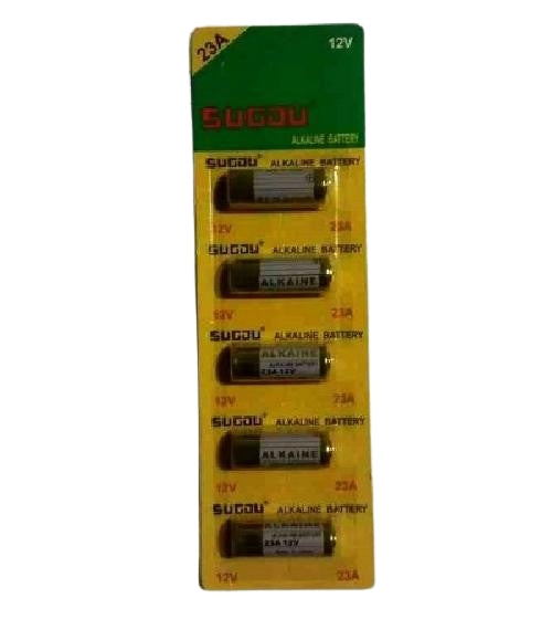 BATTERIE ALKALINE 23A 12V (5 PEZZI)