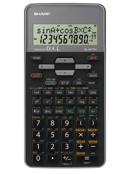 CALCOLATRICE SCIENTIFICA 273 FUNZIONI (SH-EL531THBGY) GRIGIO