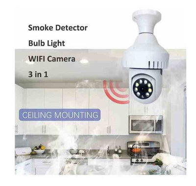 TELECAMERA SORVEGLIANZA IP TC-4019-SMOKE RILEVATORE FUMO