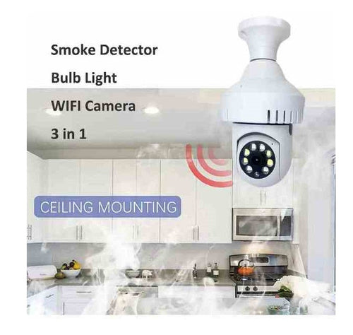 TELECAMERA SORVEGLIANZA IP TC-4019-SMOKE RILEVATORE FUMO