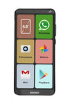 SMARTPHONE AMICO SMARTPHONE XL 4G 16GB NERO DUAL SIM
