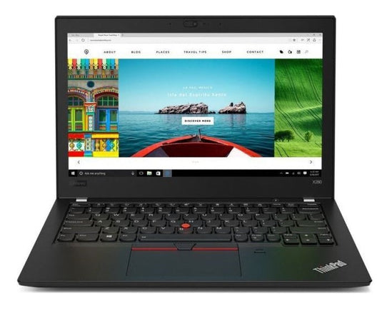 NOTEBOOK THINKPAD X280 12.5" INTEL CORE I5-8350U 8GB 256GB NVME SSD WINDOWS COA - RICONDIZIONATO - GAR. 12 MESI