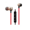 AURICOLARI CUFFIA SOUND STEREO WIRELESS SPORTS CON MICROFONO E CONTROLLI - ROSSO/BIANCO