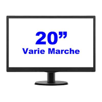 MONITOR 20 VARI MODELLI LED NO BOX - RICONDIZIONATO GR. B/C GAR. 3 MESI