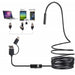 ENDOSCOPIO IMPERMEABILE 3 IN 1 - 5 MT. - VIDEOCAMERA DI ISPEZIONE USB (Y101)
