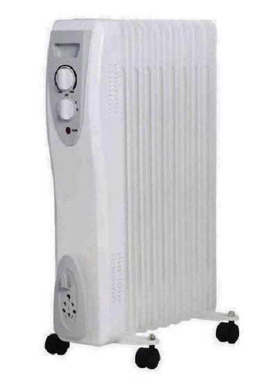 RADIATORE AD OLIO OR2000-9 STUFA ELETTRICA - INTERNO 9 ELEMENTI 2000W - BIANCO