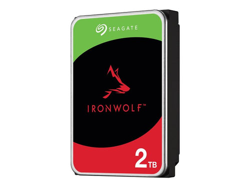 Hard disk Seagate IronWolf - 2000Gb (2Tb) - SATA III - Ideale per Nas - 5400 Rpm - Buffer 256 MB Cache - 3.5 Interno