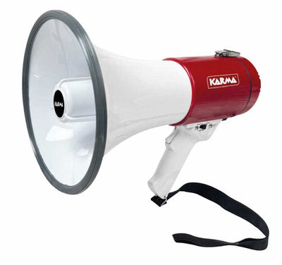 MEGAFONO GT 1223LI 15W RICARICABILE CON SIRENA E FISCHIETTO