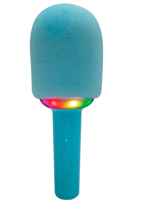 MICROFONO KARAOKE CON EFFETTI LUCE SNG A - BLU