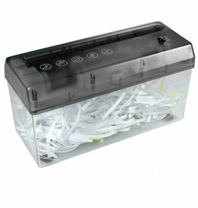 DISTRUGGI DOCUMENTI A4 SHREDDER USB E BATTERIE