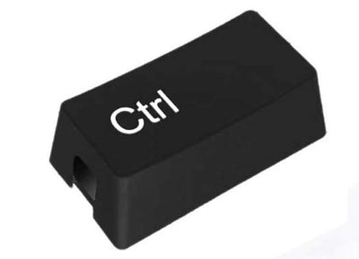 SCATOLA NASCONDI E ORGANIZZA CAVI - TASTO CTRL - NERA