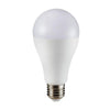 LAMPADINA A LED TERMOPLASTICO 17W E27 A65 200GR. IP20 2700K BIANCO CALDO (214456)