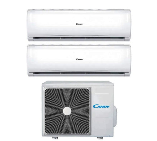 CLIMATIZZATORE CY-2T14OUT DUAL SPLT - PURA WIFI - 2 UNITA' INTERNE + 1 ESTERNA - 9000 BTU - A++/A+