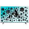Televisore Graetz GR65Z1470 - Display 65 pollici UHD 4K LED - 3840x2160 ULTRA-HD - WebOs 22 - DVB-T2/T/S2 - Slot CI+ - 3x HDMI, 2x USB, WifI - Smart TV - Vesa - Nero